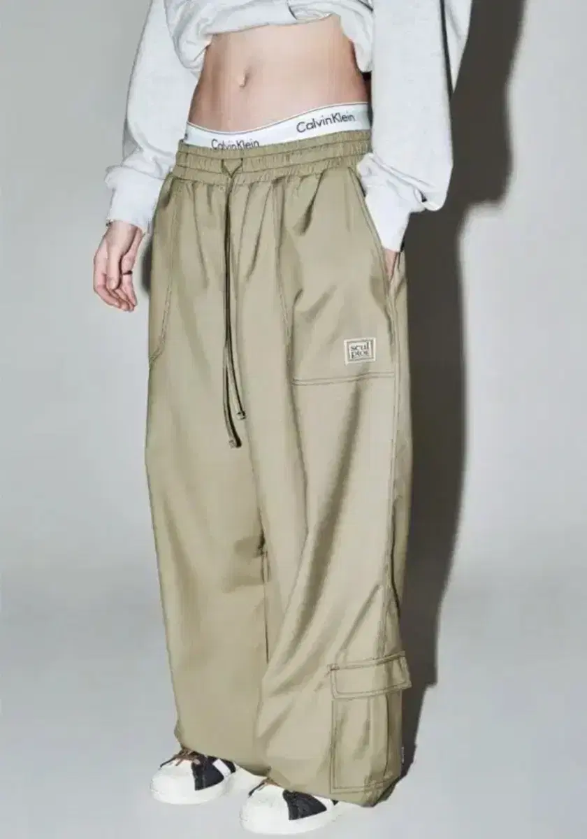 Contrast Stitch Carpenter Pants 스컬프터